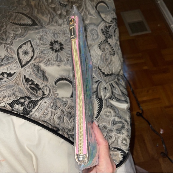 NIP/NWT LILLY PULITZER GWP Pouch Surf Blue Soleil it On Me New Bag - Picture 12 of 16